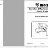 Bobcat Stump Grinder SG30 Operation and Maintenance Manual 6902662 10.2020