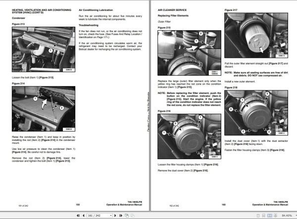 Bobcat Telescopic Handler T40180SLP Operation and Maintenance Manual 2019 1