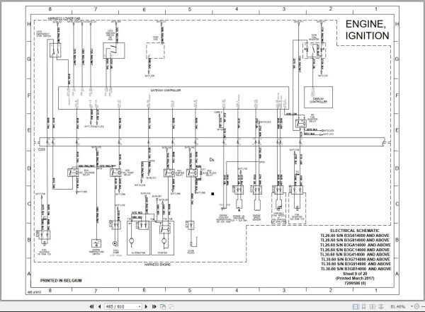 Bobcat Telescopic Handler TL2660 TL3060 Service Manual 2020 1