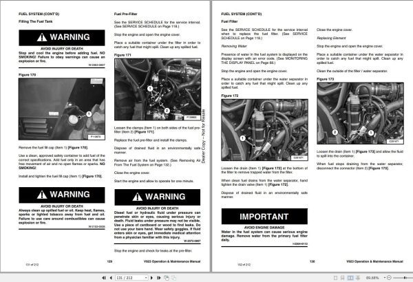 Bobcat Telescopic Tool Carrier V923 Operation and Maintenance Manual 7399968 2020 1