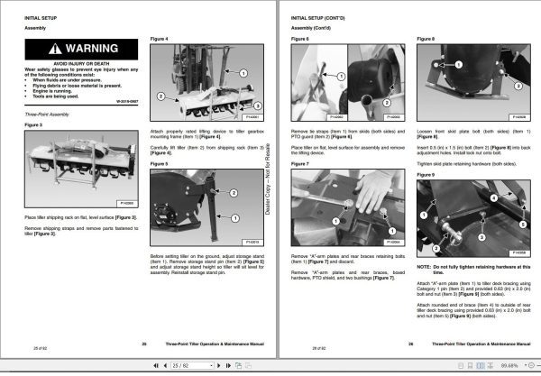 Bobcat Three Point Tiller 3PT48 to 3PT72 Operation and Maintenance Manual 7383803 11.2020 1