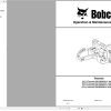 Bobcat Trencher LT112 LT113 MX112 Operation and Maintenance Manual 6902550 08.2020