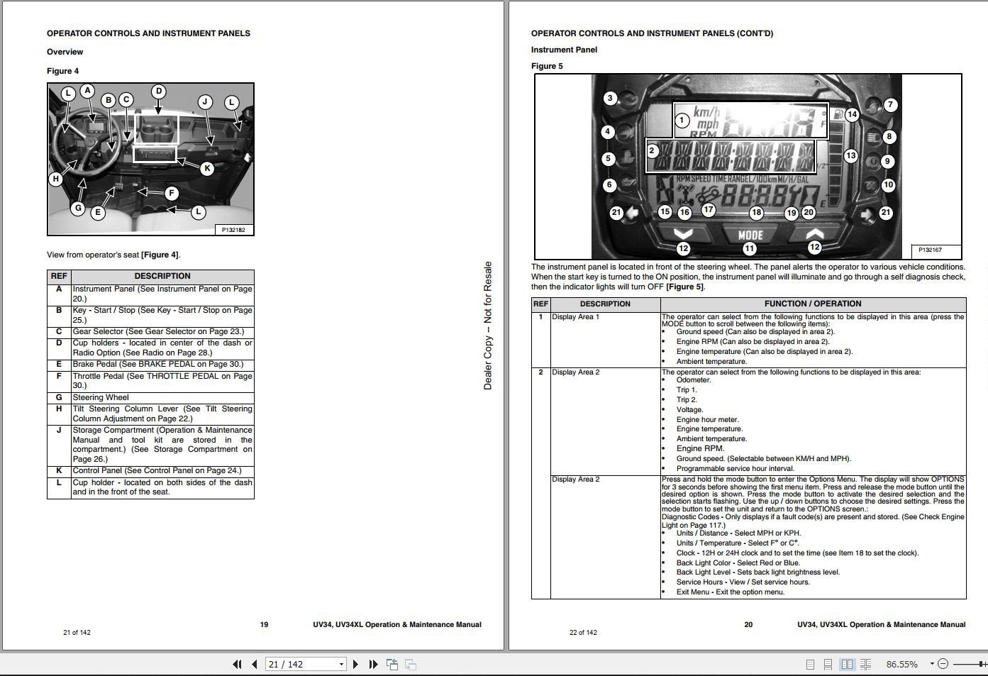Bobcat Utility Vehicle UV34 Operation and Maintenance Manual