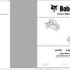 Bobcat Utility Vehicle UV34 UV34XL Service Manual 2020