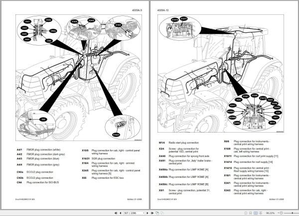 Case Tractor CVX 1135 to CVX 1195 Service Manual Sva 6 52255 1