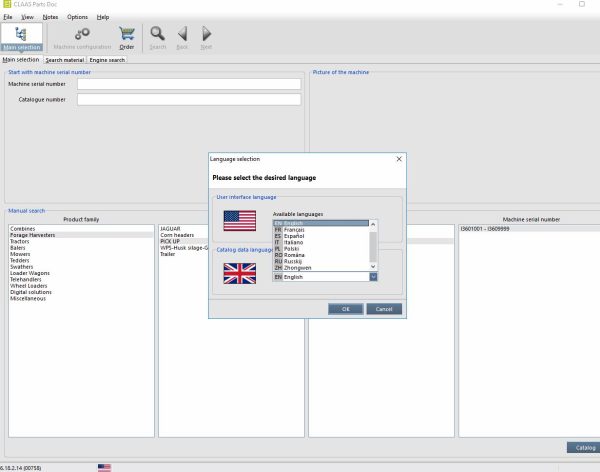 Claas Parts Doc 2.2 12.2022 Agricultural Updated 758 EPC Spare Parts Catalog DVD 5