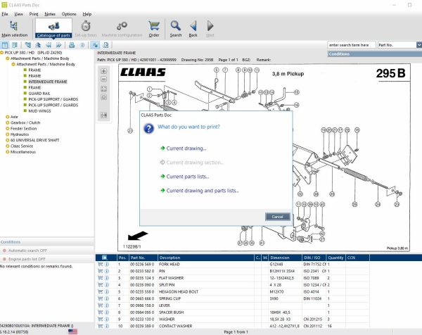 Claas Parts Doc 2.2 12.2022 Agricultural Updated 758 EPC Spare Parts Catalog DVD 9