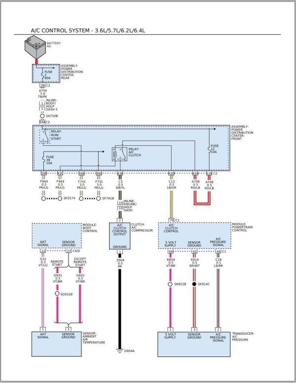Dodge Challenger LA 2016 Electronic Wiring Diagram