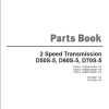 Doosan 2 Speed Transmission D50S 5 D60S 5 D70S 5 Parts Book SB1100E23 1