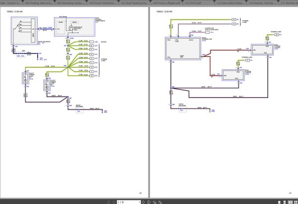 Ford Puma 2019 Wiring Diagrams 1