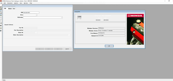 HONDA EPC GENERAL 11.2022 SPARE PARTS CATALOG DVD 1