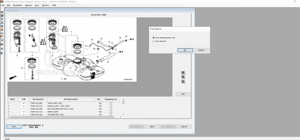 HONDA EPC GENERAL 11.2022 SPARE PARTS CATALOG DVD 7