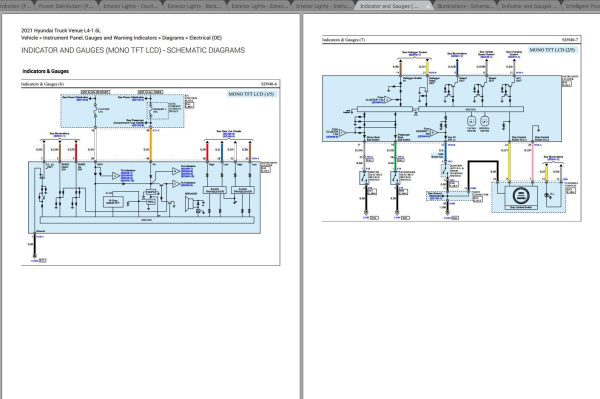 Hyundai Venue 2021 L4 1.6L Electrical Wiring Diagrams 2