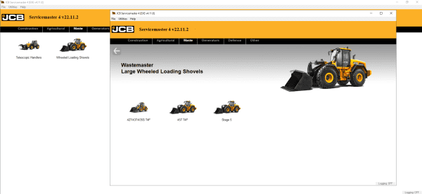 JCB ServiceMaster 4 v22.11.2 12.2022 Diagnostic Software DVD 3 1