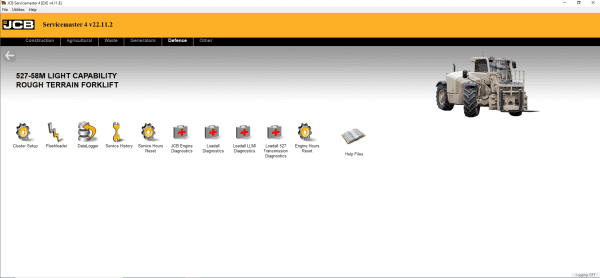 JCB ServiceMaster 4 v22.11.2 12.2022 Diagnostic Software DVD 4 1