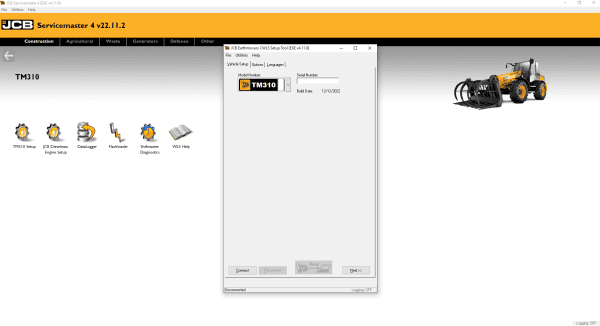 JCB ServiceMaster 4 v22.11.2 12.2022 Diagnostic Software DVD 9