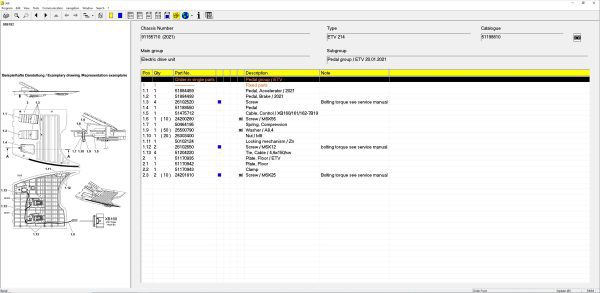 JUNGHEINRICH JETI ForkLift ET v4.37 Updated 485 12.2022 Spare Parts Catalog 3