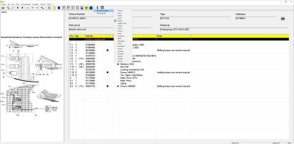 JUNGHEINRICH JETI ForkLift ET v4.37 Updated 485 12.2022 Spare Parts Catalog 5