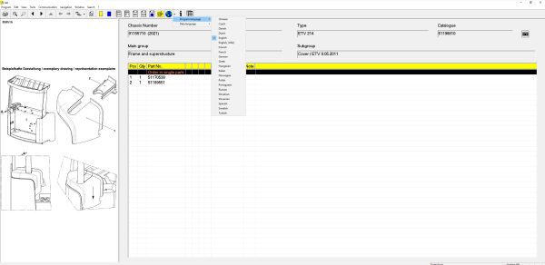 JUNGHEINRICH JETI ForkLift ET v4.37 Updated 486 12.2022 Spare Parts Catalog 6