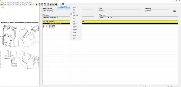 JUNGHEINRICH JETI ForkLift ET v4.37 Updated 486 12.2022 Spare Parts Catalog 7
