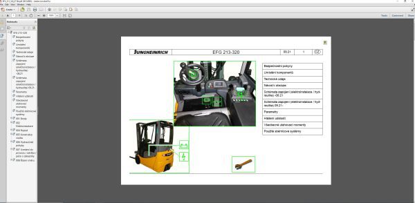 JUNGHEINRICH JETI ForkLift SH v4.36 CZ01 CZ13 ceština 10.2022 Service Information 4