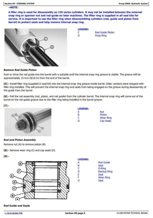 John Deere 744H 4WD 744H MH Repair Technical Manual TM1603 3