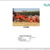 Kubota Cultivators CU2000 Spare Parts Manual 2017