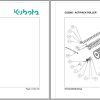 Kubota Cultivators CU2000 Spare Parts Manual 2017 1