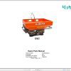 Kubota Disc Spreaders DSC Spare Parts Manual 2016