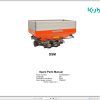 Kubota Disc Spreaders DSM Spare Parts Manual 2016