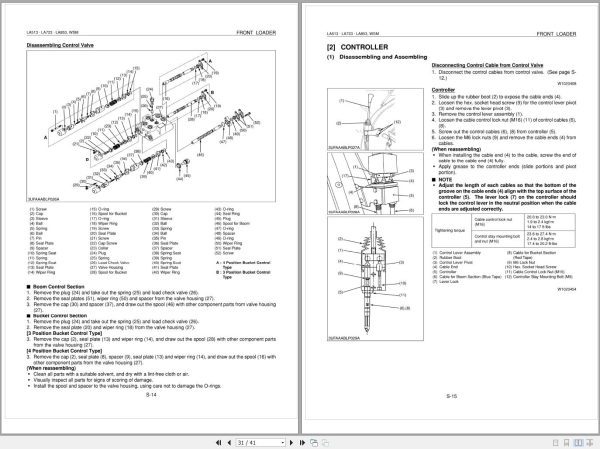 Kubota Front Loader LA513 Workshop Manual 1