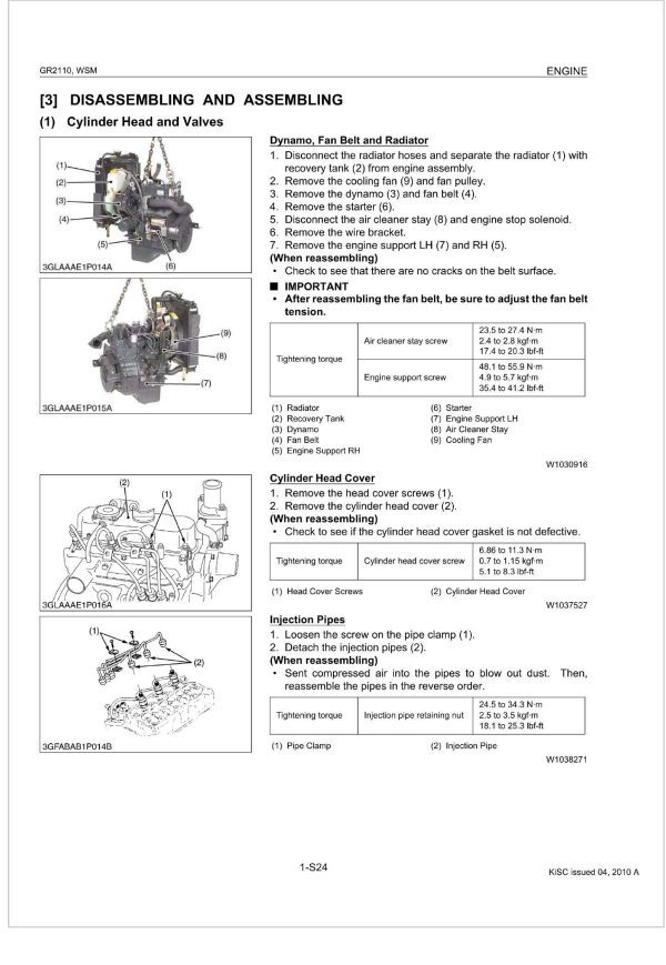 Kubota Garden Tractor GR2110 Workshop Manual 1