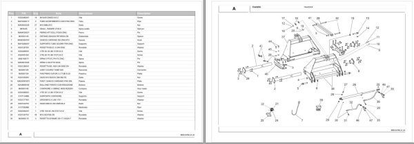 Kubota Mulcher SE6000 Spare Parts Manual 280 320 2019 EN IT 1