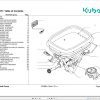 Kubota Pendulum Spreader VS400VITI Spare Parts Manual 2016 1