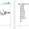 Kubota Power Harrows PH3400F PH3450F PH3500F PH3600F Spare Parts Manual 2018 1
