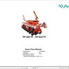 Kubota Precision Planters PP1601TF PP1641TF Spare Parts Manual 2018