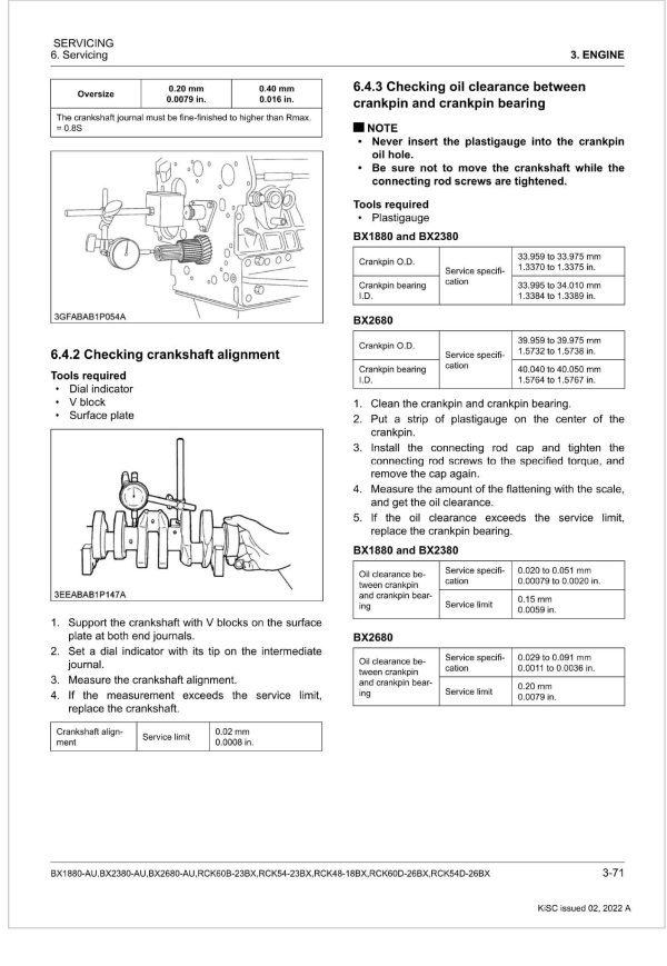 Kubota Rotary Mower RCK60B 23BX Workshop Manual 2022 1