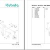 Kubota Seeding Combination SC1301C SC1401C Spare Parts Manual 2020 1
