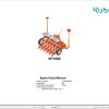 Kubota Vegetable Planter VP1000 Spare Parts Manual 2016