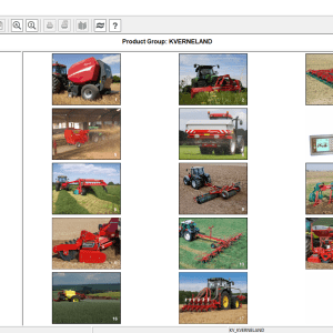 Kverneland Agricultural Equipments Electronic Parts Catalog DVDKverneland Agricultural Equipments Electronic Parts Catalog DVD 1