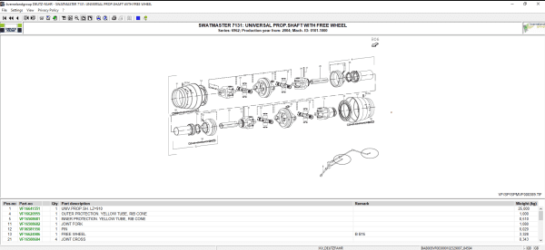Kverneland DEUTZ FAHR Agricultural Equipements Electronic Parts Catalog DVD 5