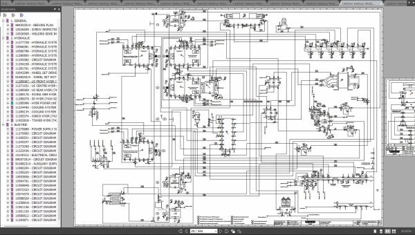 Liebherr LHM 100 320 400 420 550 600 Operator Technical Information Hydraulic and Electrical Schematic 3