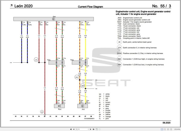 Seat Leon 2020 Wiring Diagram 1