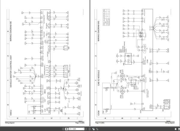 Volvo FH 4 Truck Wiring Diagrams 89141432 2012 2