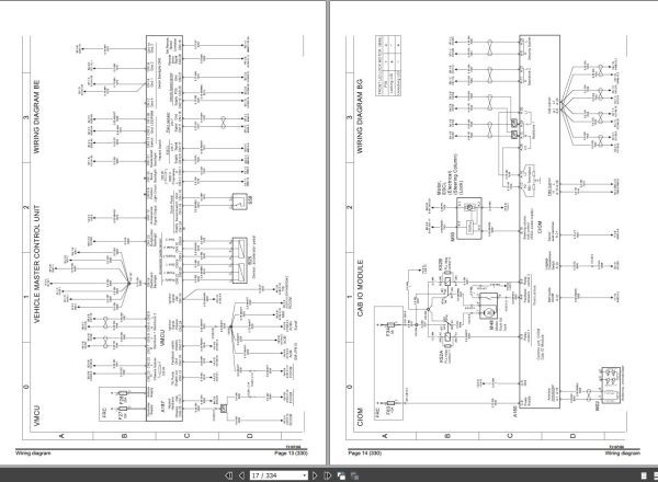 Volvo FH 4 Truck Wiring Diagrams 89255616 2016 2