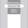 Yanmar Excavator ViO33 6 ViO38 6 Service Manual 1