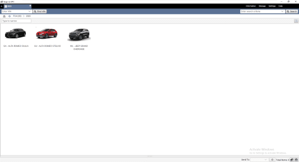 Chrysler Fiat FCA EPC5 International 10.2022 Spare Parts Catalogue 3