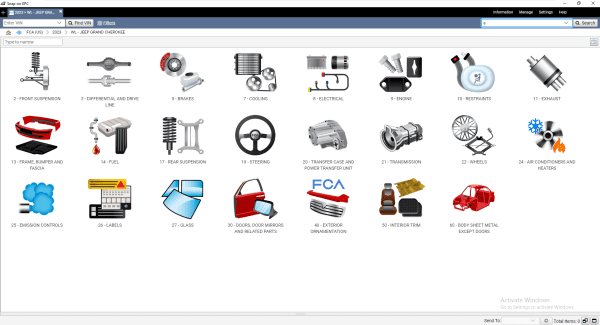 Chrysler Fiat FCA EPC5 International 10.2022 Spare Parts Catalogue 6