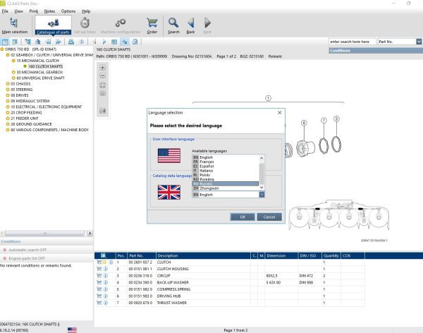 Claas Parts Doc 2.2 01.2023 Agricultural Updated 760 EPC Spare Parts Catalog DVD 7