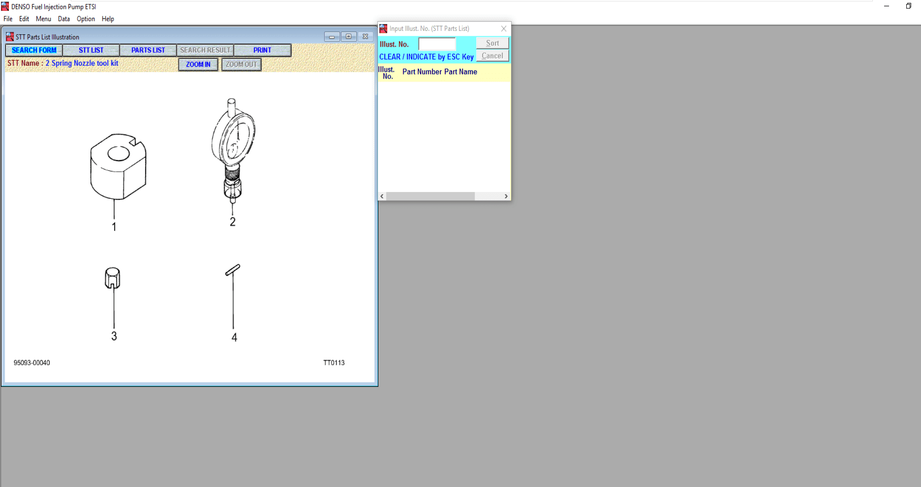 DENSO Etis Spare Parts List 06.2021 Fuel Injection Pump ETSI 5.5 How To